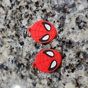 2 Spidermam Charms
